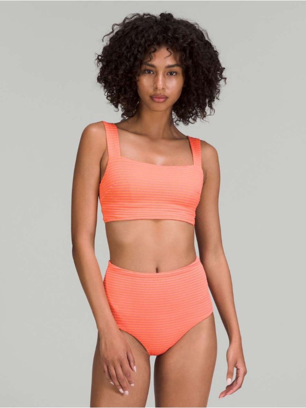Like New Lululemon Smocked Swim Set. Size 6